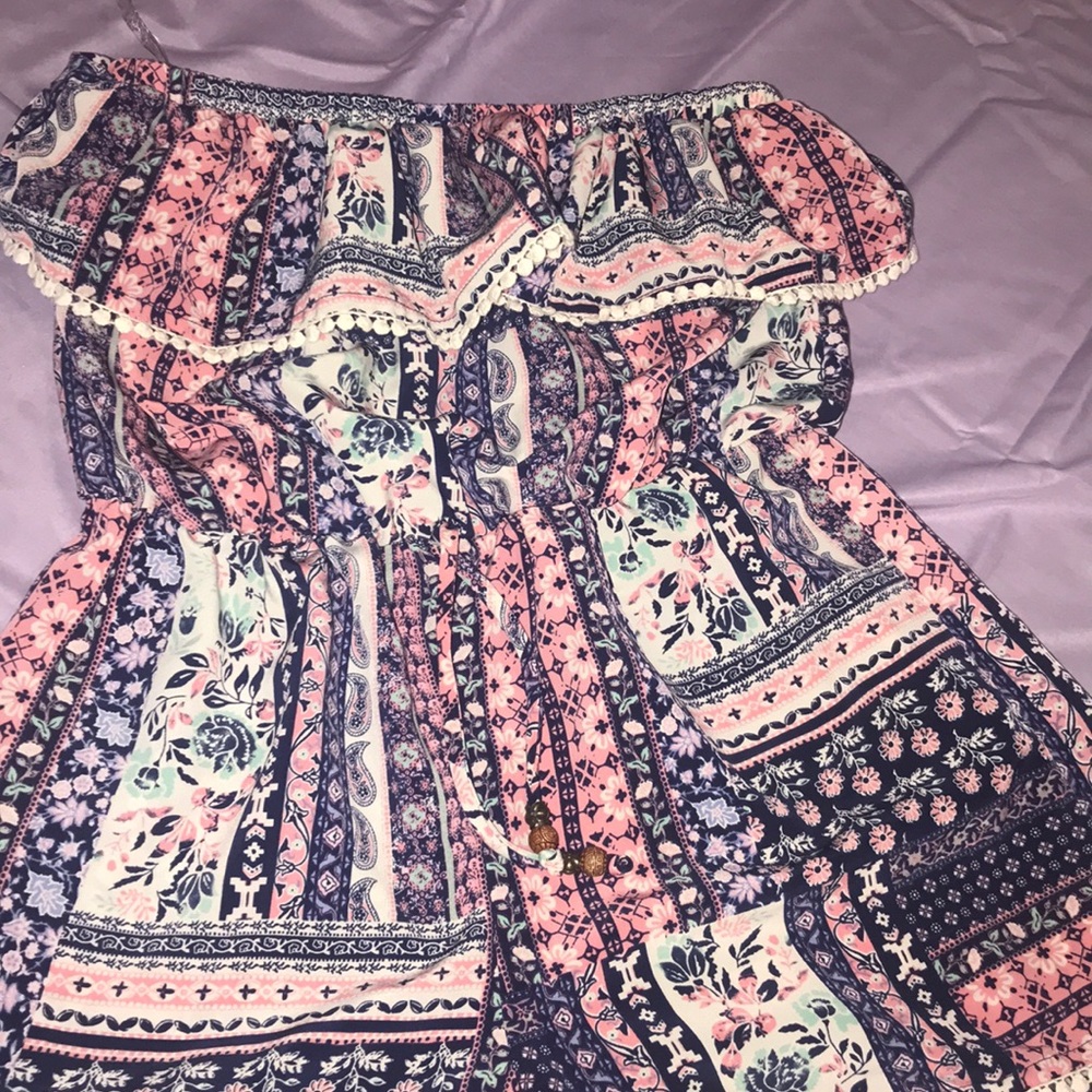 Off the shoulder romper